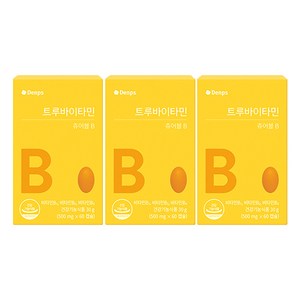 덴프스 트루바이타민 츄어블 B, 3개, 60정