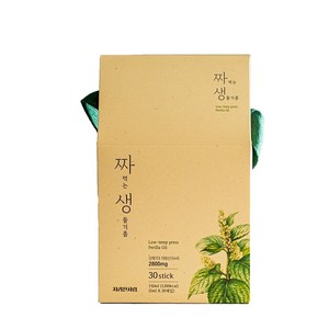 지리산처럼 식물성 오메가3 국산 생들기름 스틱형 5ml 30p, 1개