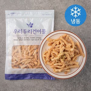 우리두리건어물 HACCP 즉석땅콩버터오징어, 500g, 1개