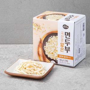 맑은물에 국산콩 얇은 면두부, 100g, 2개