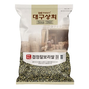 대구상회 국내산 검정 찰보리쌀, 2kg, 1개