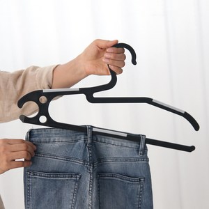 오닉스 3.0 옷걸이 겸 바지걸이, 블랙 + 그레이, 20개