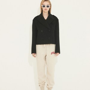 무디디 여성용 Double button short coat 002