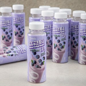 잠바주스 프로틴 17g 블루베리 주스, 250ml, 12개입