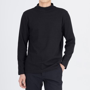 까망베르 남성용 하프 모크넥 데일리 티셔츠 W1ATLN311