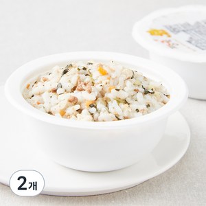 짱죽 이유식 완료기 13개월부터 아기밥, 혼합맛(한우/두부/고구마), 180g, 2개