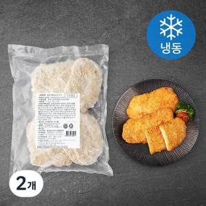 일류 통등심 돈까스 (냉동), 1.1kg, 2개