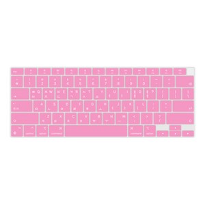 카라스 삼성 노트북 Pen 13 NT930QBV 지문인식키막힘 칼라 글자 키스킨, PINK, 1개
