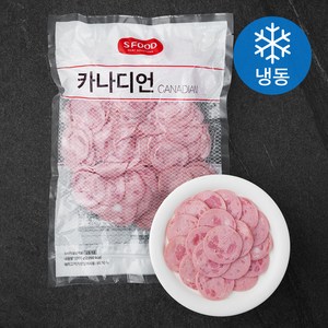 에쓰푸드 카나디언 소시지 (냉동), 1000g, 1개