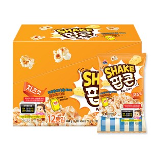 SHAKE 팝콘 치즈맛 12p, 864g, 1개