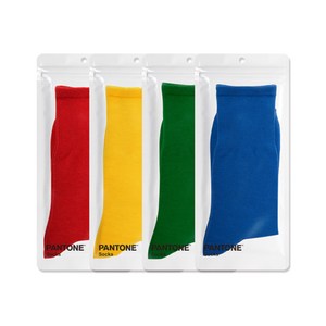 PANTONESocks 모나미 멀티 컬러 리미티드 에디션 양말 4종 세트