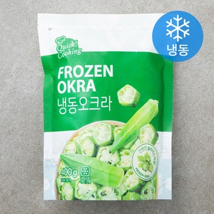 퀵쿠킹 오크라 (냉동), 400g, 1개