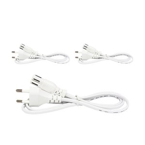 마하링크 국산 AC 8자 코드 파워케이블 화이트 CP-1467