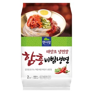 면사랑 태양초 냉면장 함흥 비빔냉면 444g, 1개