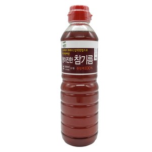 풀무원 풀스키친 향이진한참기름, 500ml, 1개