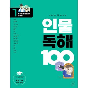 초등학생이 꼭 알아야 할 인물 독해 100, 세번째행성, 1단계