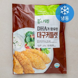 풀무원 풀스키친 DHA가 함유된 대구 커틀렛 (냉동), 1.2kg, 1개