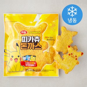 하림 포켓몬 피카츄 돈까스 (냉동), 1개, 500g