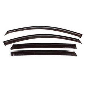 리드홈 스모그 차량용 썬바이저 4p 세트, 토레스 22년~, 투명블랙