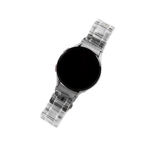 갤럭시워치 애나멜 날개형 투명 스트랩 20mm