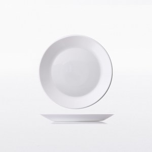 파이렉스 밀크글라스 소접시 2p, 19cm, 밀크화이트, 2개