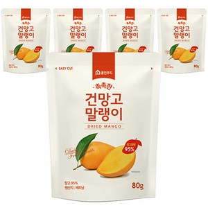 홈인푸드 건망고 말랭이, 80g, 5개