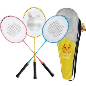 카카오프렌즈 배드민턴 라켓 3종 세트, 1세트