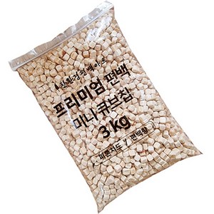 편백아트 프리미엄 편백 미니 큐브칩 3kg, 1개