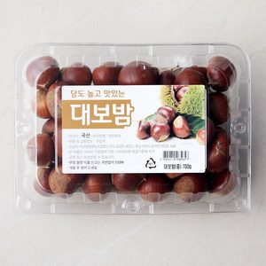 아산율림 대보밤 중, 700g, 1개