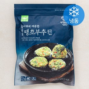 부침명장 사옹원 한입 땡초부추전 (냉동), 510g, 1개