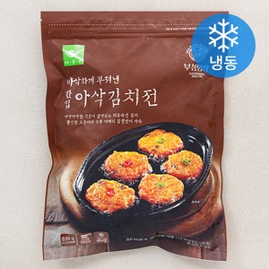 부침명장 사옹원 한입 아삭김치전 (냉동), 510g, 1개