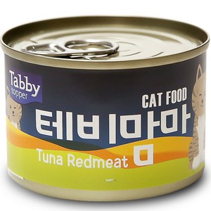 테비토퍼 고양이 테비맘마 간식캔, 참치, 160g, 24개