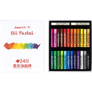 메이크마인 클래식 마카롱 오일 파스텔 클래식 24색 + 화이트 2p