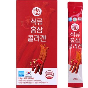 황지원 홍삼 석류 콜라겐 젤리 20g, 1개