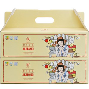 푸릇담 젊은농부 NFC 사과즙 30p, 3L, 2박스