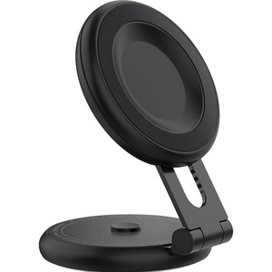 레드빈 플립앤폴드 맥세이프 흡착형 휴대폰거치대 CP-H1MM-CM, 퍼펙트블랙, 1개