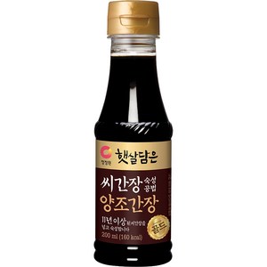 대상 청정원 씨간장 숙성 양조간장 골드, 200ml, 1개