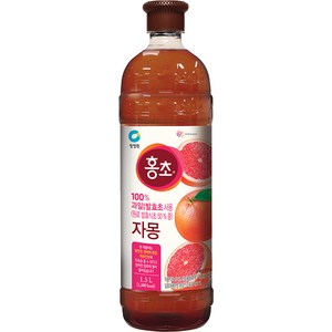 대상 청정원 홍초 자몽, 1.5L, 1개