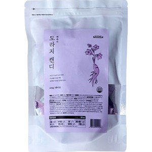 바라기 도라지 캔디 50p, 225g, 1개