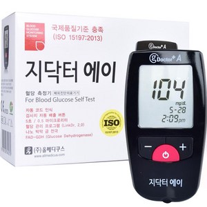 지닥터에이 개인용 체외 혈당측정기, 1개입, 1개