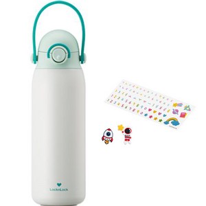 락앤락 키즈스트랩 텀블러, 민트, 500ml