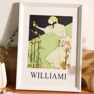 뽀르픽 A3 사진 인테리어 액자, 화이트, 1개