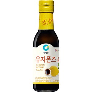 청정원 유자폰즈 소스, 1개, 225g