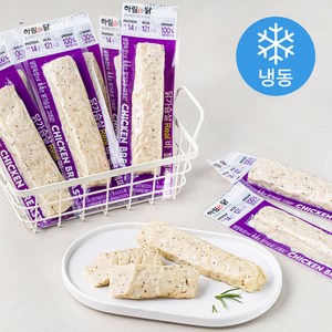 하림 리얼바 블랙페퍼 닭가슴살 (냉동), 80g, 10개