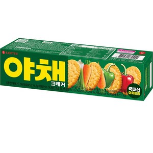 롯데웰푸드 야채 크래커 과자, 83g, 1개