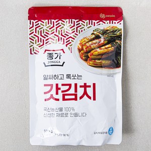 대상 종가집 갓김치, 500g, 1개