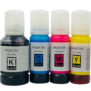 토너피아 엡손 프린터 호환잉크 4종 세트 T664, Black, Cyan, Magenta, Yellow, 1개