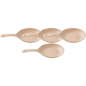 아띠홈 올더플레이트 손잡이 앞접시 4p, 베이지, L(29 x 17...., 1세트