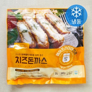 더오담 치즈 돈까스 (냉동), 390g, 1개