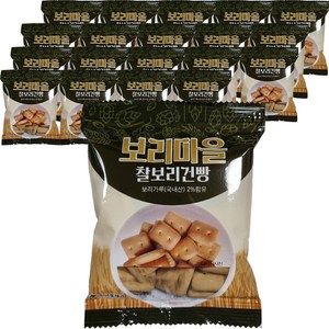 보리마을 금풍제과 찰보리 건빵, 30g, 20개